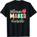 Teacher Life School Difference Maker Apparel | Premium Quality | Aesthetic Fit