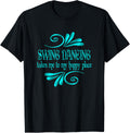Swing Dancing Takes Me To My Happy Place Apparel | Top Conversion Title | Daily Wear Essential