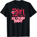 Just a Girl in Love with an ice-cream maker Apparel | Premium Quality | Aesthetic Fit