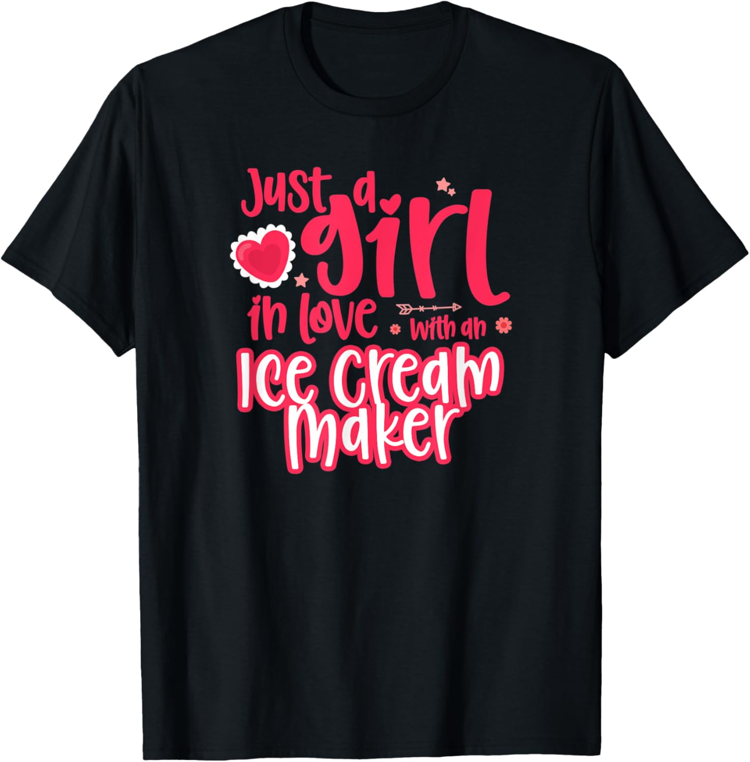Just a Girl in Love with an ice-cream maker Apparel | Premium Quality | Aesthetic Fit