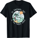Cute Beach Motiv My Happy Place - St Michaels Men Women Kids Apparel | Premium Quality