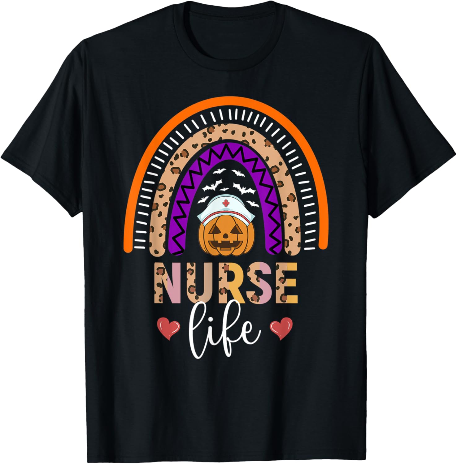 Nurse Life Cheetah Registered Nurse Cna Halloween Apparel Trending US Hot Right Now