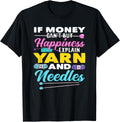 Knitting Happiness Yarn And Needles Funny Knitting Yarn Supply | Top Rated | Customer Favorite
