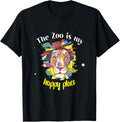 The Zoo is my happy place funny Apparel | US Viral Pick | Perfect Gift Choice
