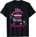 Heaven is Beautiful Place My MEMAW Angel Memorial Family Apparel | US Viral Pick | Top Rated Comfort