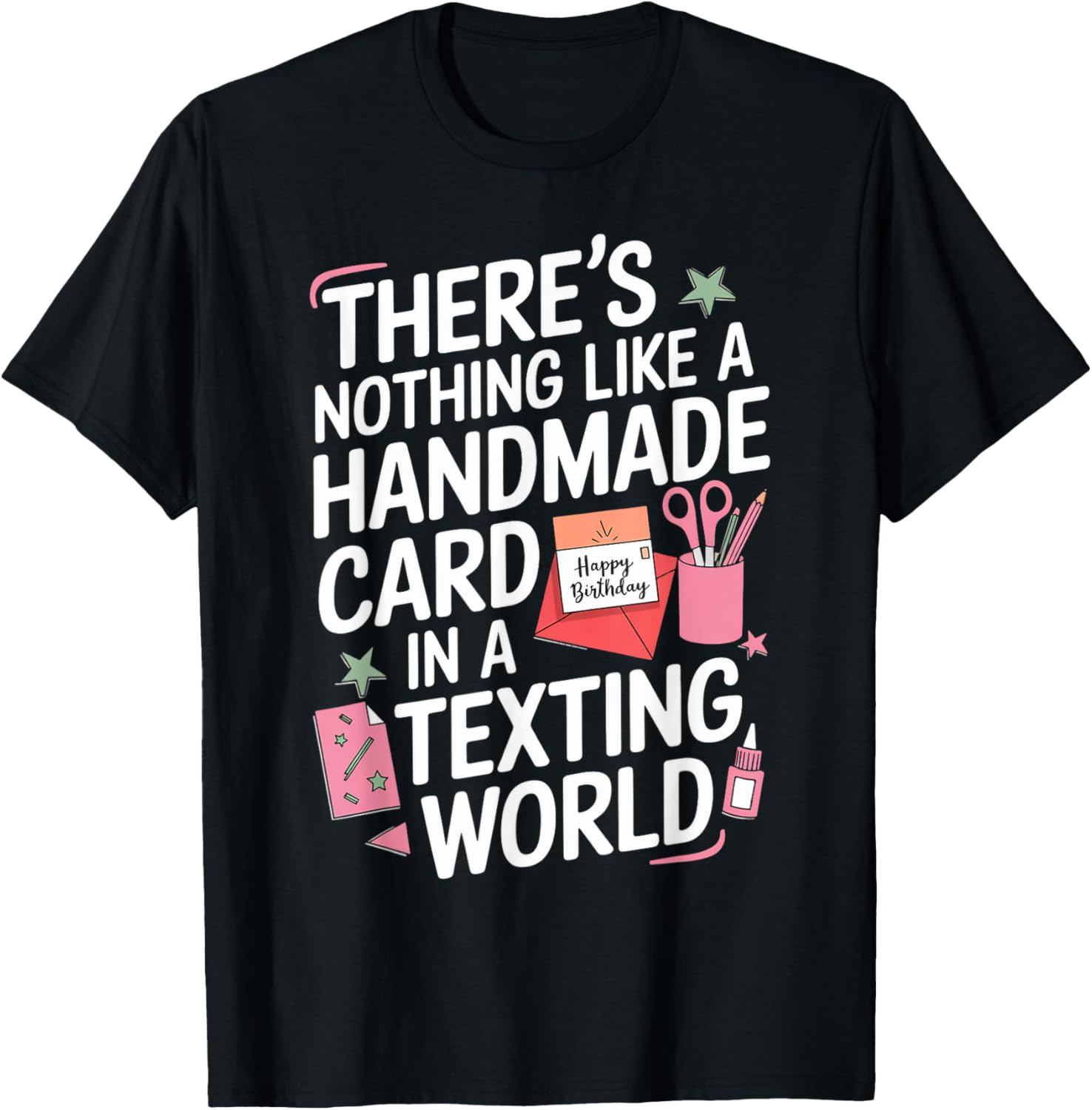 Handmade Card Cardmaking Crafter Scrapbook Card Maker Apparel | Trending 2025 | Aesthetic Fit