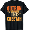 Outrun The Cheetah Wildlife Animal Zookeeper Zookeeping Apparel Premium Print Everyday Wear