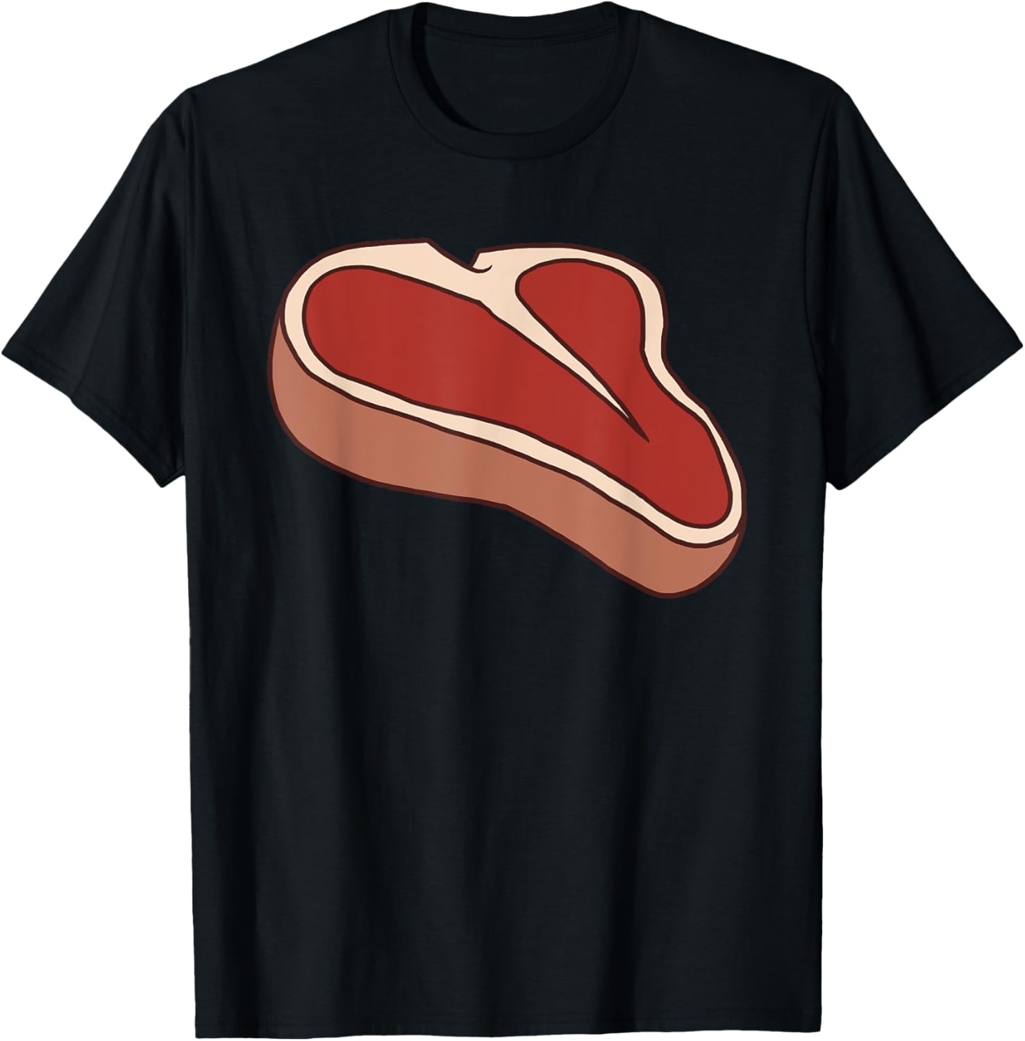 T-Bone Steak Last Minute Halloween Costume Shirt Funny Gift T-Shirt | High Search Volume | Best Seller Choice