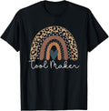 Tool Maker Cute Leopard Boho Rainbow for Tool Maker Squad Apparel | High Search Volume | Must-Have Style