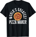 Funny Pizza Chef Gift World's Greatest Pizza Maker Apparel | US Viral Style | Comfort Daily Wear