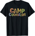 Funny CAMP COUNSELOR Leopard Print Summer Teacher Instructor Apparel Trending US Best Seller Look