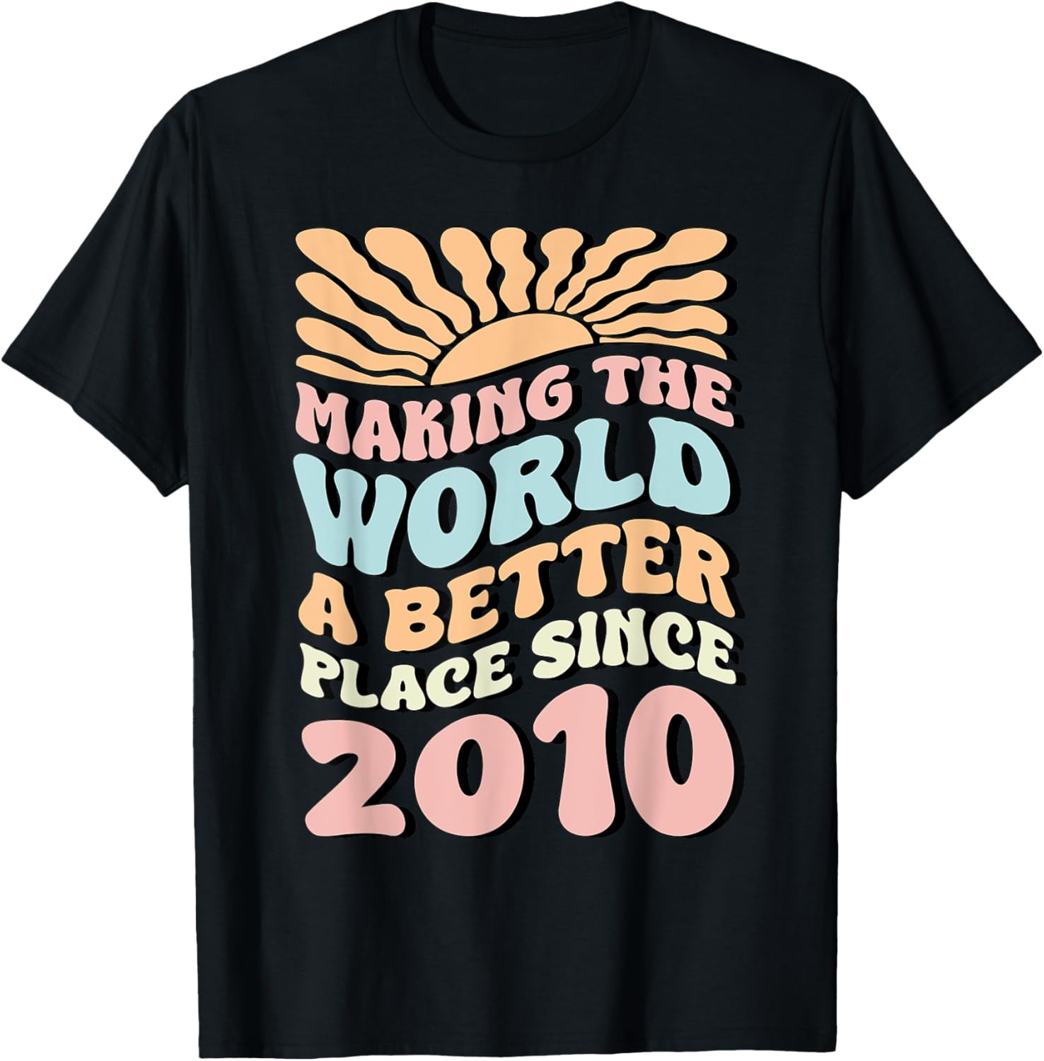 2010 Birthday , Making The World A Better Place Since 2010 Apparel | US Viral Pick | Top Rated Comfort
