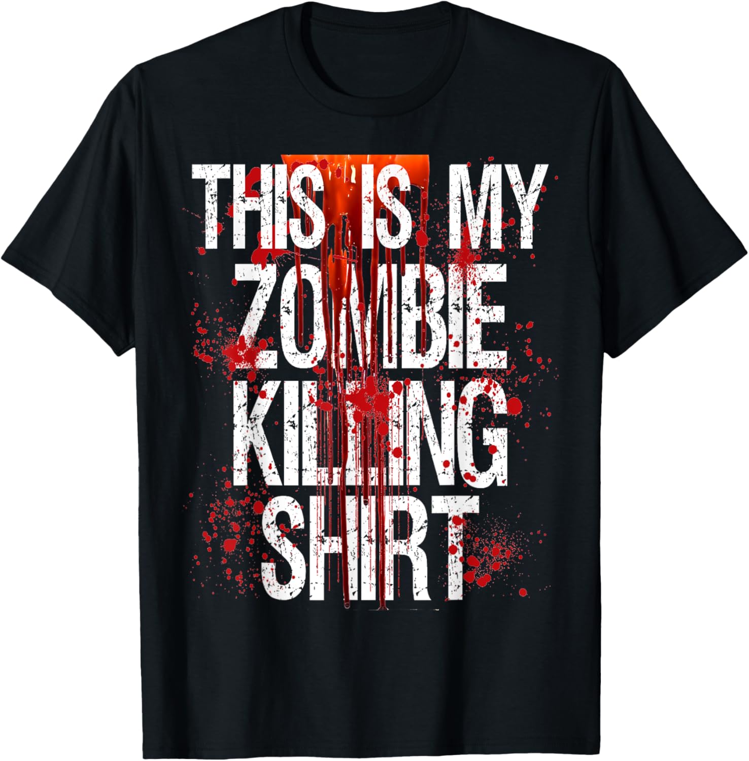 Halloween T-Shirt Gift Shop This Is My Zombie Killing Shirt T-Shirt | Perfect Gift Idea