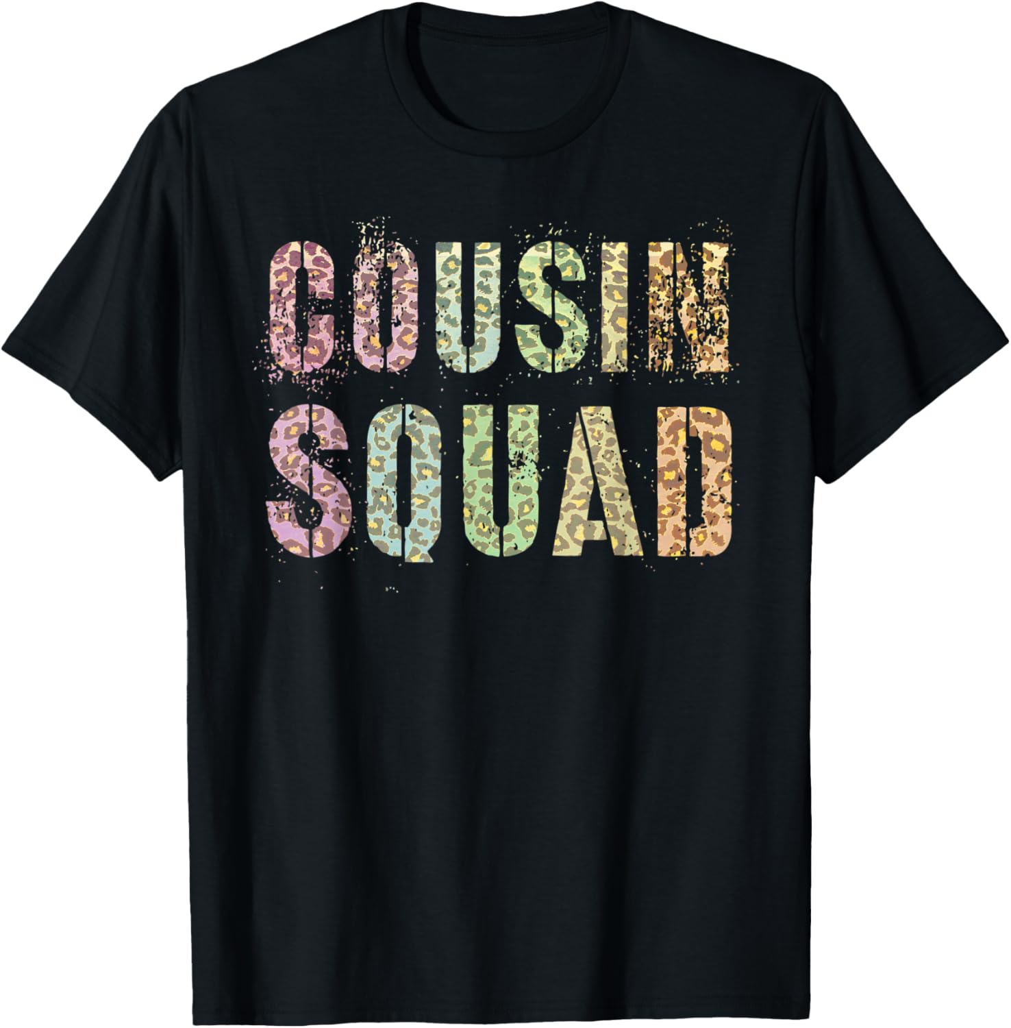 COUSIN SQUAD Leopard Print Funny Mimi Poppy Reeducation 2022 Apparel Viral TikTok Find Hot Right Now