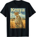 Kenya Cheetah Landscape Safari Art Apparel Trending US US Top Pick