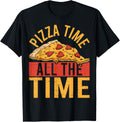 Pizza Time All The Time - Hobby Pizza Baker Pizza Maker Apparel | Premium Quality | Comfort Daily Wear