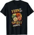 Knitting Chrocheting Yarn Is My Spirit Animal Yarn Lover Yarn Supply | Top Rated | High CTR Title