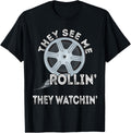 They See Me Rollin' They Watchin' Filmmaker Cameraman Apparel | Premium Quality | Comfort Daily Wear