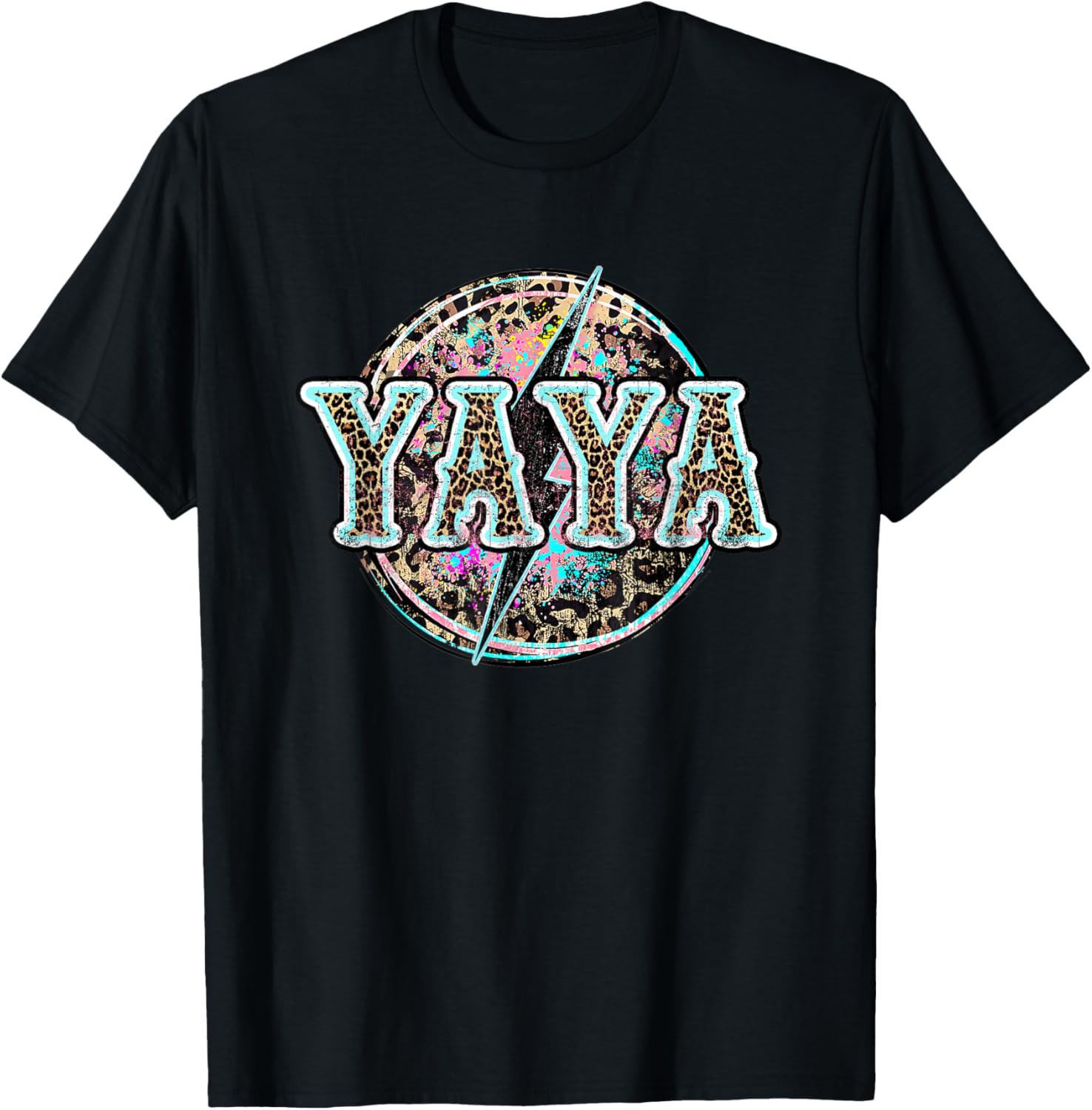 Trendy YAYA Leopard Cheetah Print Lightning Bolt Apparel Comfort Fit Gift Ready