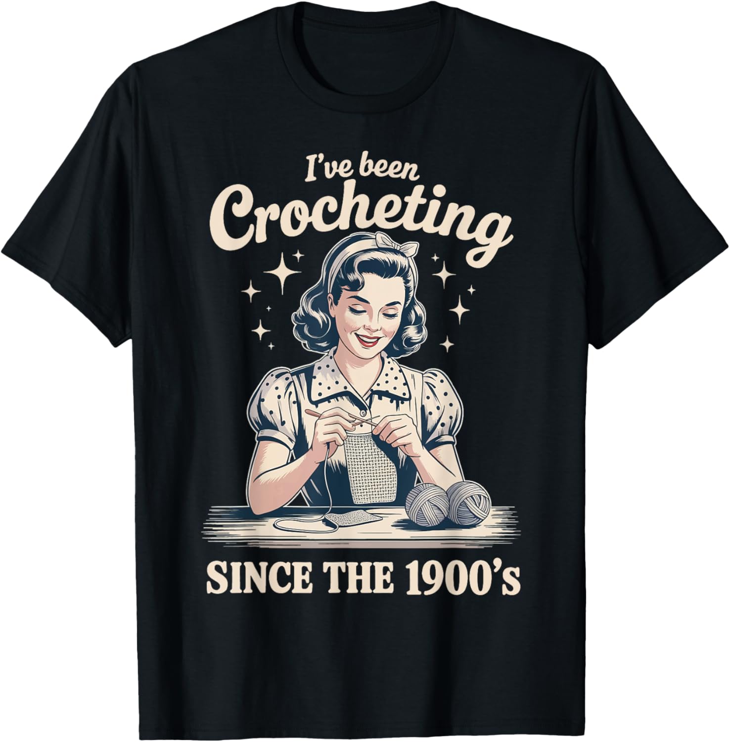 I've Been Crocheting Since The 1900s Yarn Supply | Top Rated | High CTR Title