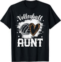 Volleyball Game Day Leopard Cheetah Women Volleyball Aunt Apparel Viral TikTok Find Everyday Wear