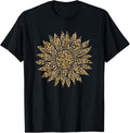 Sunflower Leopard Print Pattern Women Cheetah Animal Apparel Comfort Fit Gift Ready