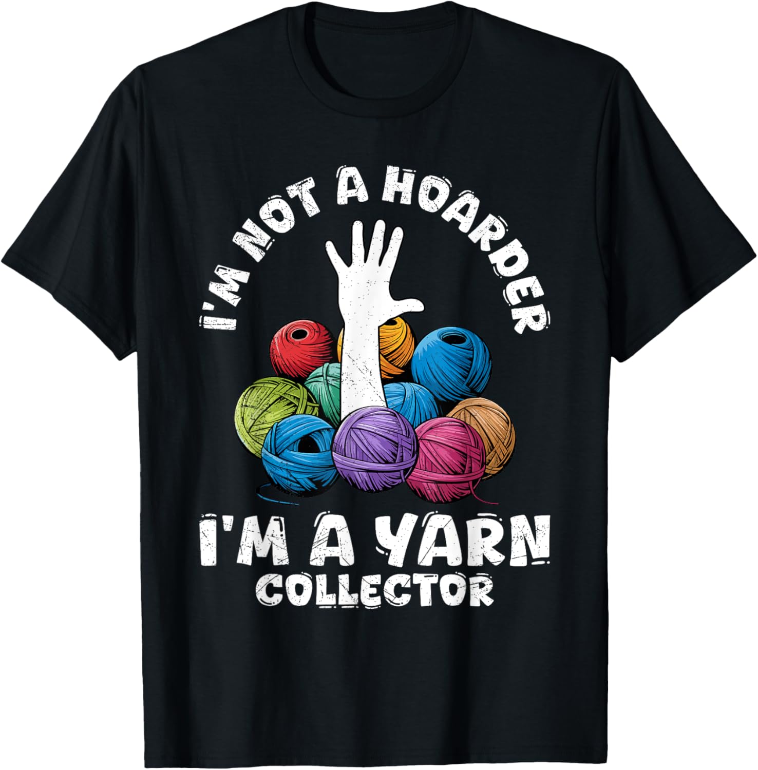 Yarn I'M NOT A HOARDER BUT YARN COLLECTOR Collector Yarn Supply | Viral US Pick | High CTR Title