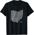 Ohio Shirt Women Men Kids Gift Roots State Map Home Love US T-Shirt | Top Conversion Title | Aesthetic Casual Look
