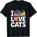 I Love Cats Colorful Cute Kitty Heart Yarn Yarn Supply | Premium Quality | High CTR Title