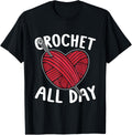 Crochet All Day Crocheting Knitting Crafting Yarn Crocheting Yarn Supply | Viral US Pick | Customer Favorite