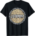 GRAMMY Cheetah Leopard Print Circle Love Patience Black Apparel Premium Print US Top Pick