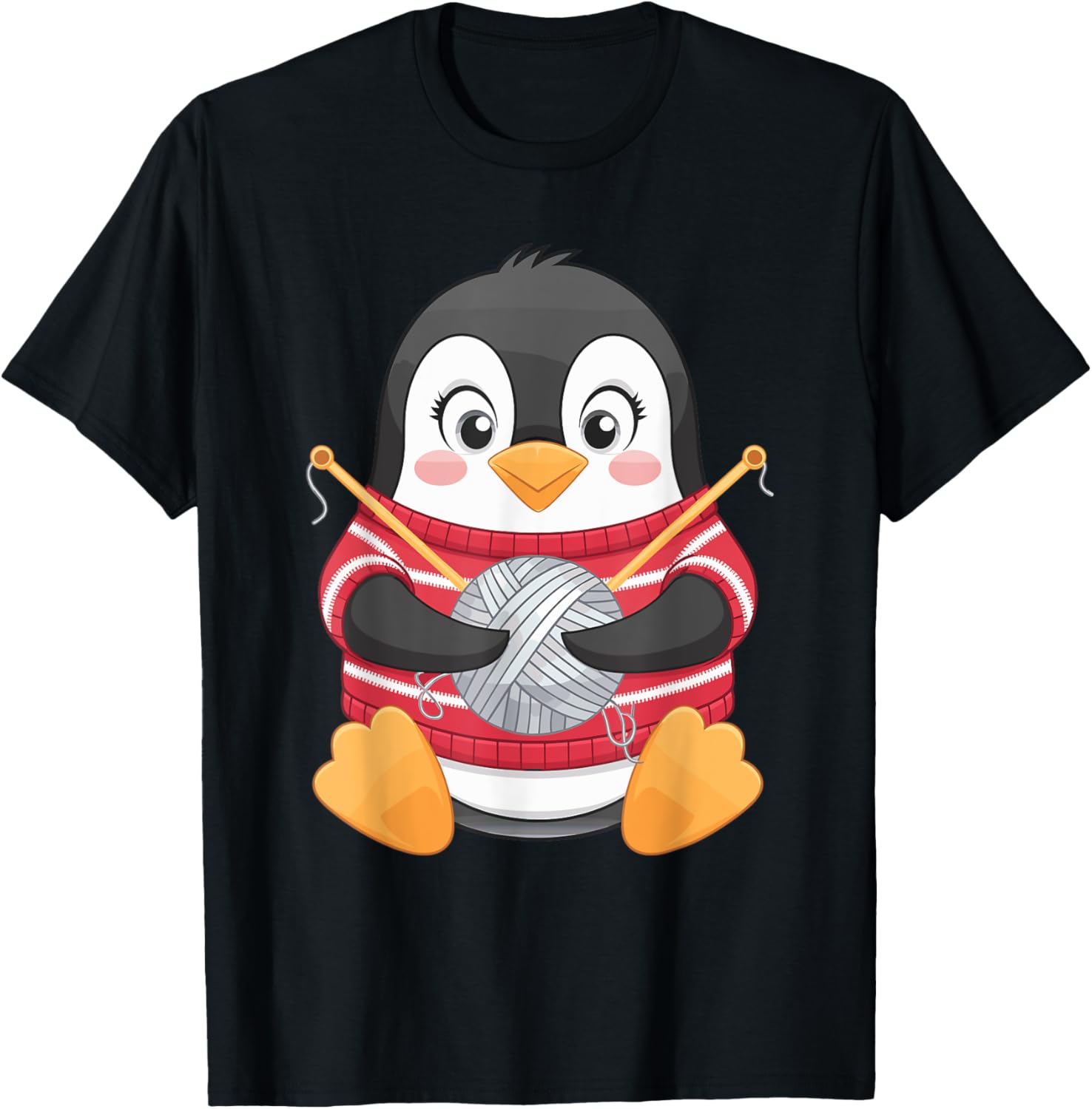 Knitting Penguin Yarn Lover Cute Knit Yarn Supply | Viral US Pick | High CTR Title