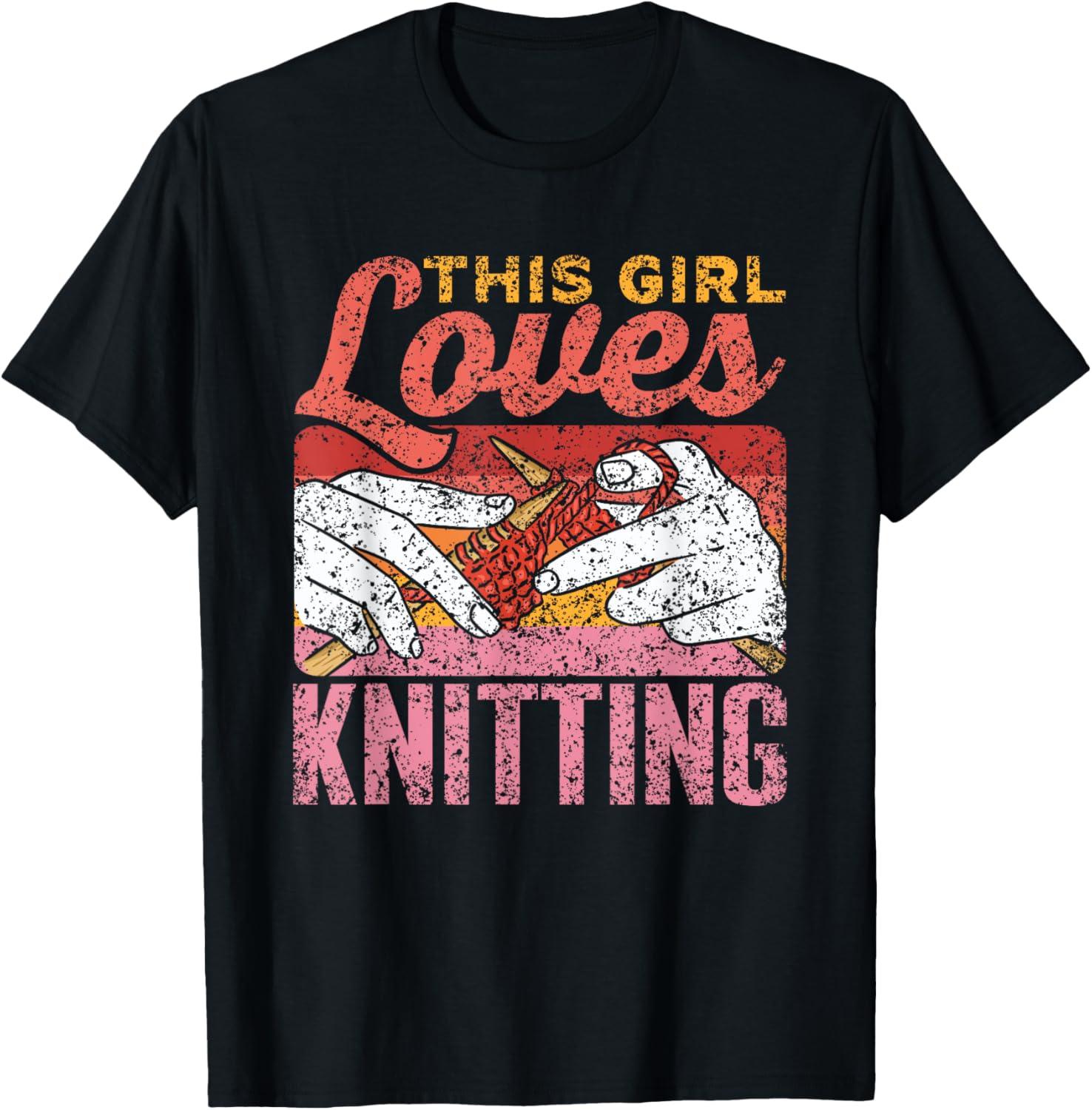 This Girl Loves Knitting Knit Knitter Hobby Yarn Knitting Yarn Supply | Top Rated | Best Seller Choice