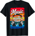 Music is my Happy Place Musician Apparel | Trending 2025 | Aesthetic Casual Look