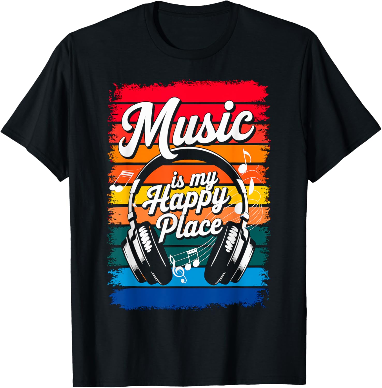 Music is my Happy Place Musician Apparel | Trending 2025 | Aesthetic Casual Look