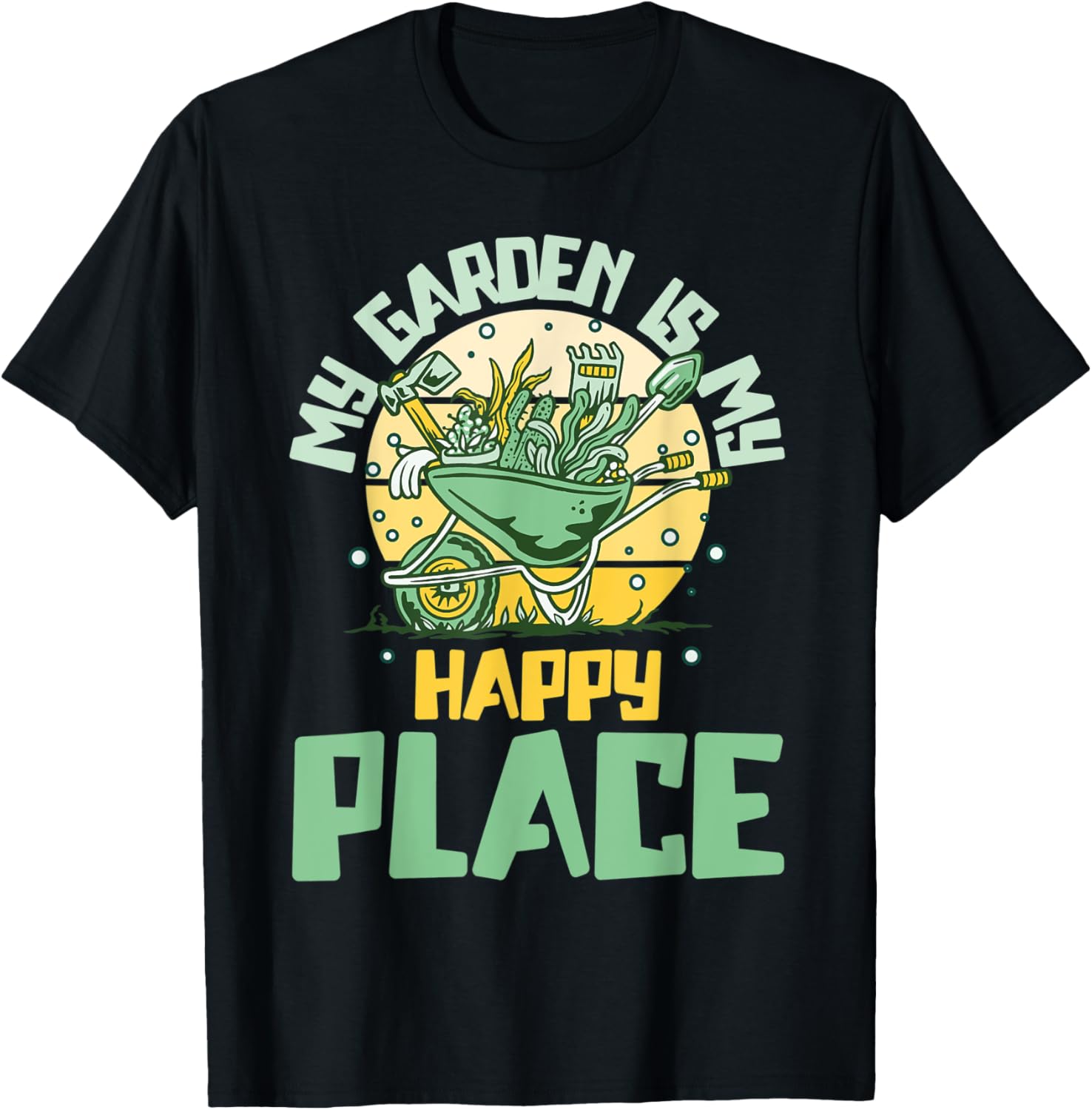 My Garden Is My Happy Place Lawn Ground Gardening Apparel | US Viral Pick | Perfect Gift Choice