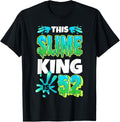 Slime 52nd Birthday King Sensory Play Squish Maker Craft Goo Apparel | Best Seller Pick | Comfort Daily Wear