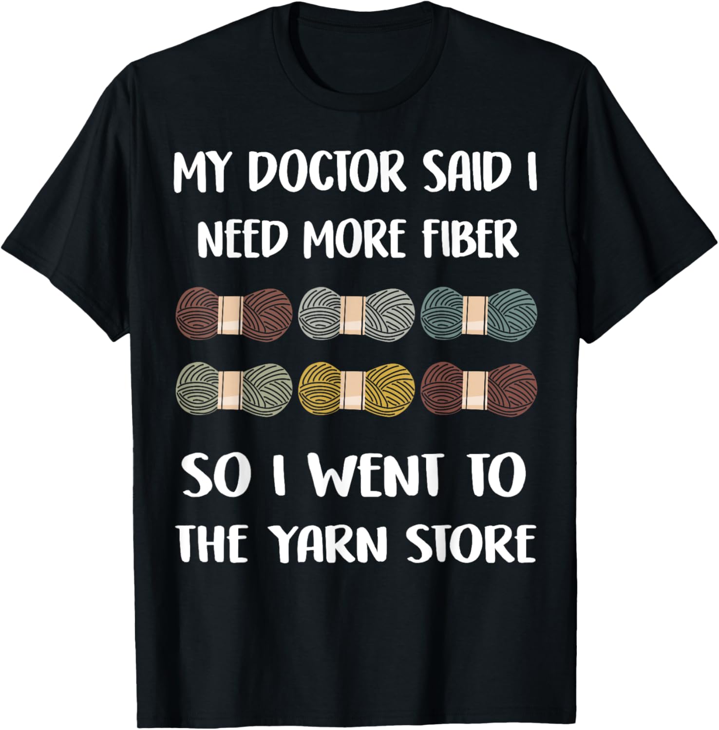 Funny Fiber Knitting Joke, Yarn Crochet Joke Yarn Supply | Top Rated | High CTR Title