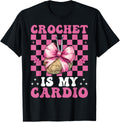 Crochet is My Cardio Crocheting Crocheter Knitting Yarn Girl Yarn Supply | Top Rated | Best Seller Choice