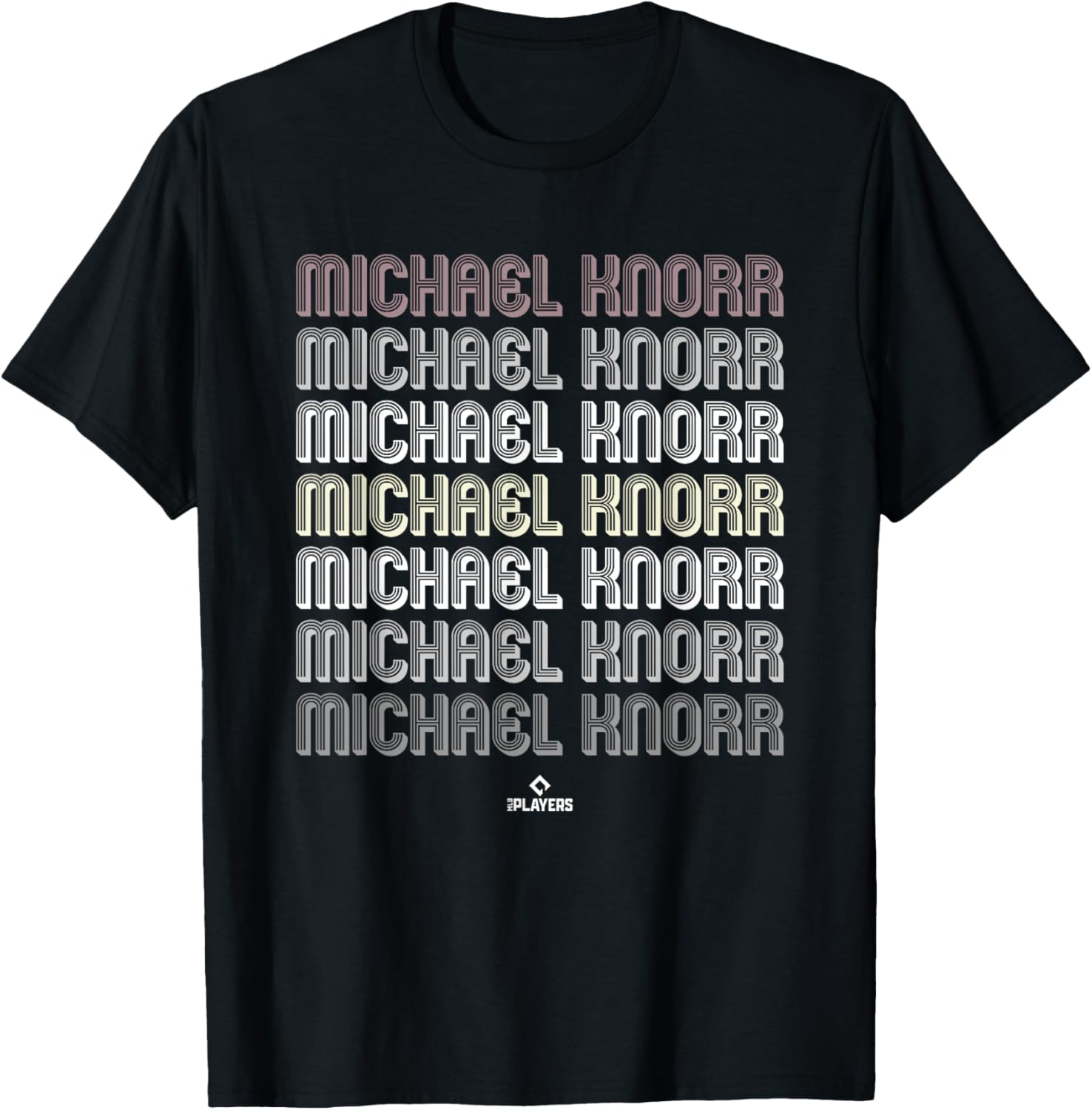 Retro Repeat Michael Knorr Prospect Baseball Fan Gear Apparel | Everyday Casual Wear