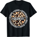 Leopard Cheetah Print Paramedic EMS Appreciation Apparel Streetwear Style Fan Favorite