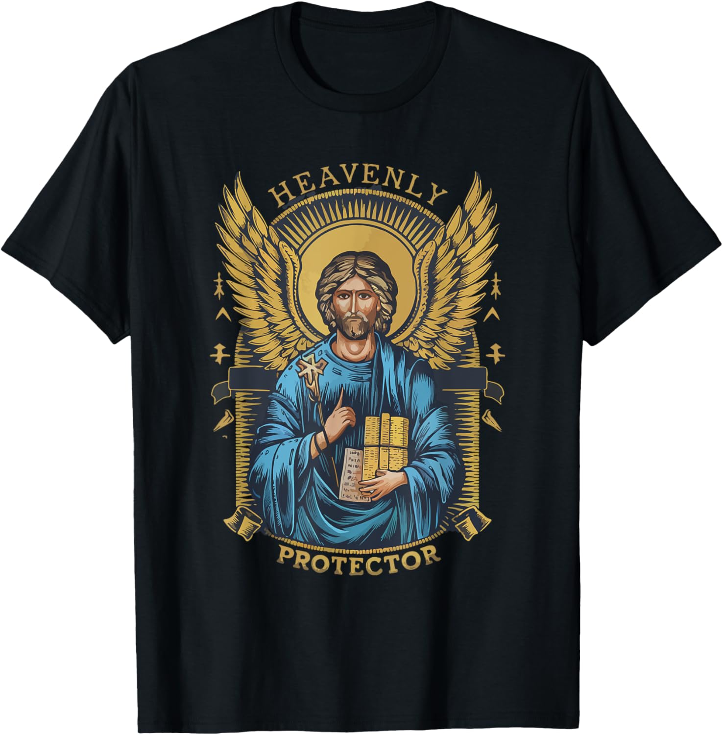 Saint Michael Heavenly Protector Apparel | Trending 2025