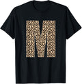 Capital Letter M Initial Name Leopard Cheetah Monogram Apparel Viral TikTok Find Hot Right Now