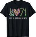 Class Of 1971 Shirt Leopard Senior Graduation Class Reunion T Shirt Trending US Everyday Wear