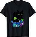 Yarn hoarding void - black cat yarn funny T-Shirt for Men Women T-Shirt | Premium Quality | Customer Favorite