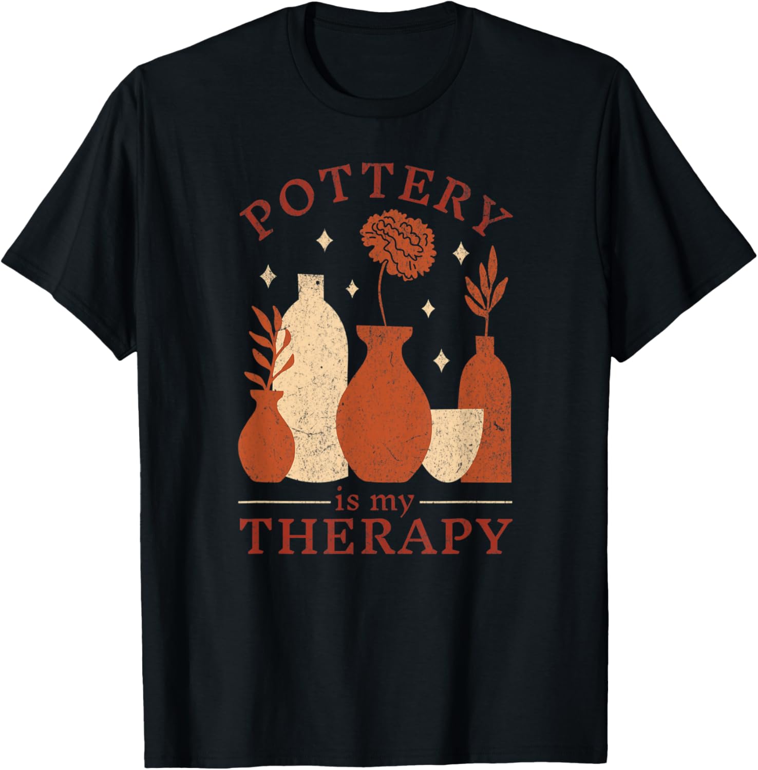 Pottery Is My Therapy, Funny Kiln pottery maker, Artist Apparel | Best Seller Pick | Perfect Gift Idea