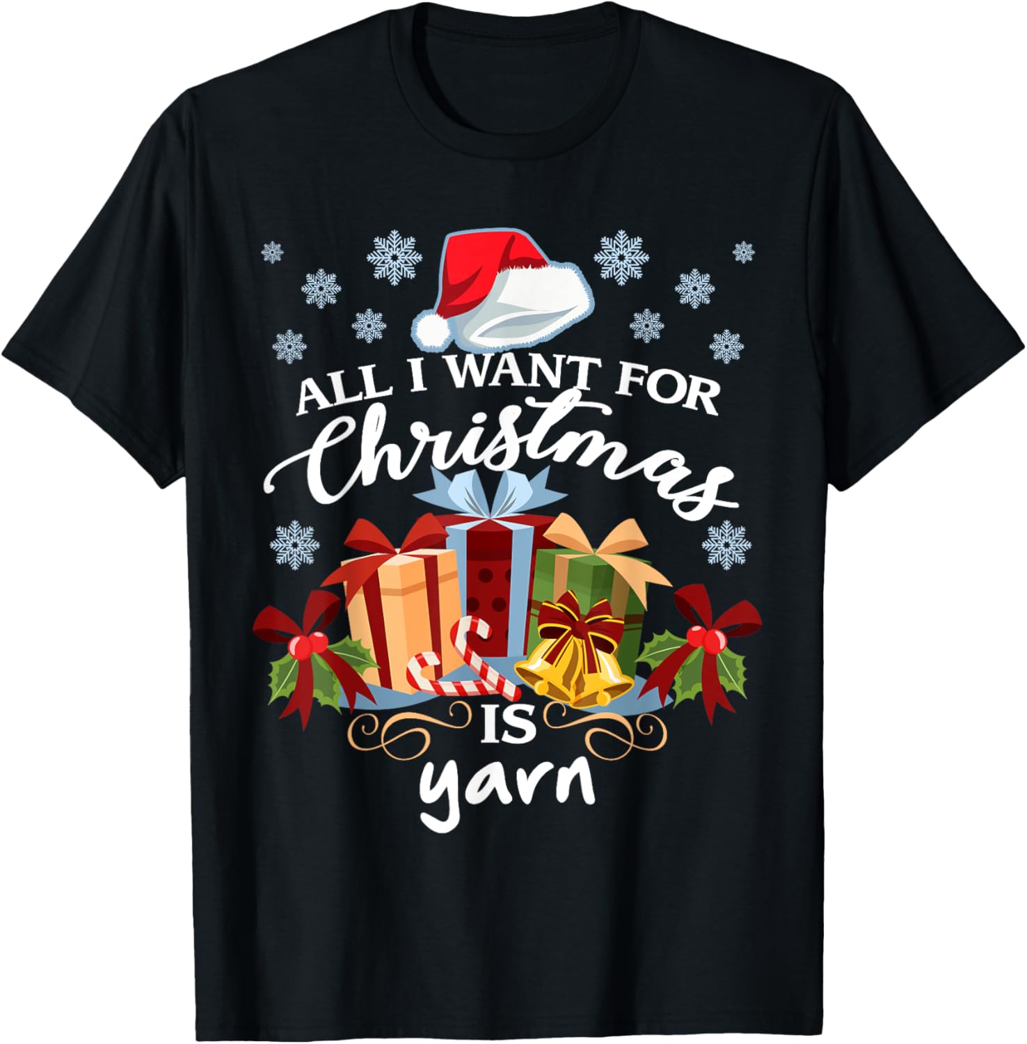 All I want for Christmas is yarn knitters Yarn Supply | Premium Quality | Customer Favorite
