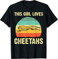 Cool Cheetah For Girls Kids Cat Animal Print Leopard Safari Apparel High Search Demand Gift Ready