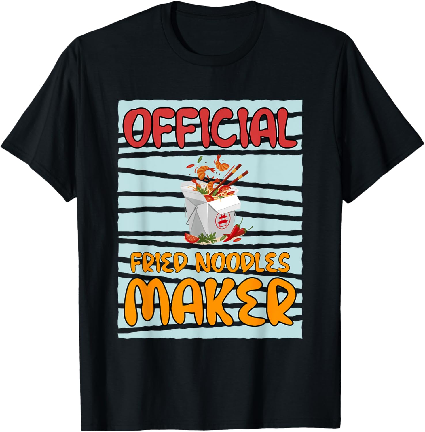 Officially Fried Noodles Maker Cooking Chef Apparel | Best Seller Pick | Aesthetic Fit