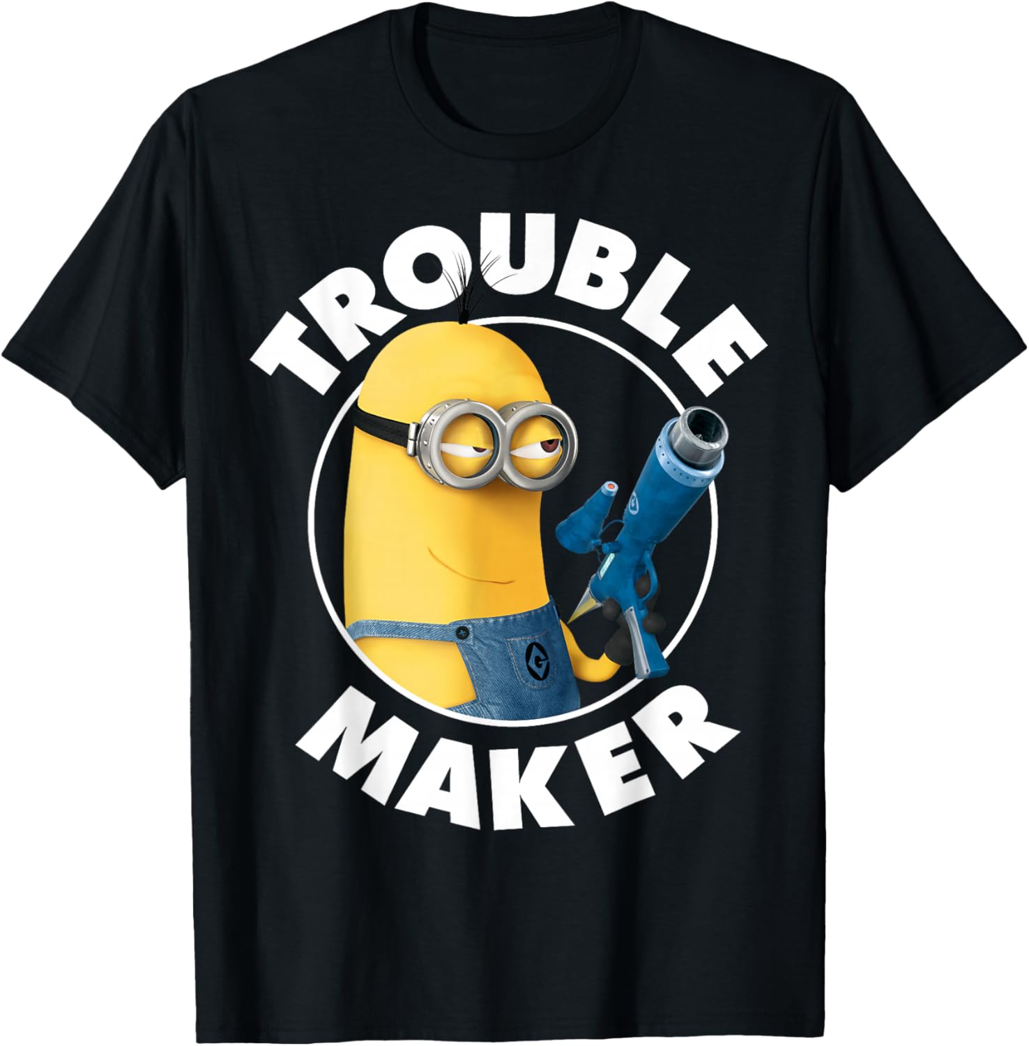 Despicable Me Minions Kevin Trouble Maker Graphic T-Shirt T-Shirt | Premium Quality | Perfect Gift Idea
